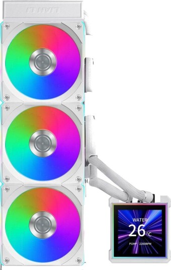 Lian Li HydroShift II LCD-S 360mm AIO White G89.GHS2LCDS36CW.00 Lian Li HydroShift II LCD-S 360mm AIO White G89.GHS2LCDS36CW.00