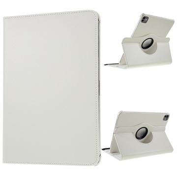 iPad Pro 11 (2024) 360 Roterende Folio-etui Hvit