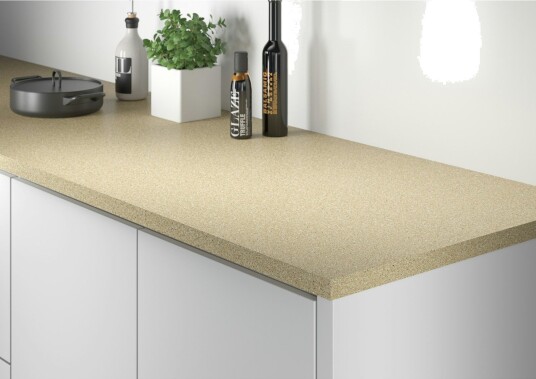 Benkeplate Fibo 866 Granite Beige Lengde: 4100 mm, Bredde: 610 mm