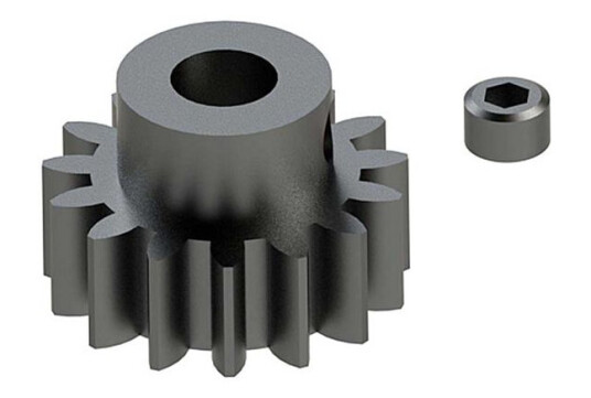 Arrma 310476 Steel Pinion Gear 15T Mod1 5mm