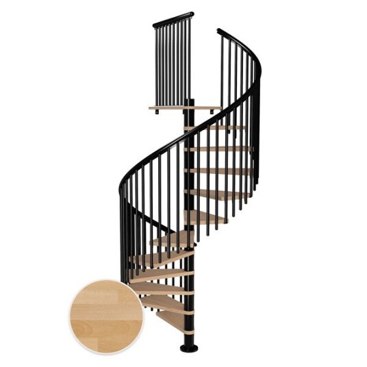 Dolle Montreal Spiral Bøk Oljet 9005 Classic5 12T Ø160