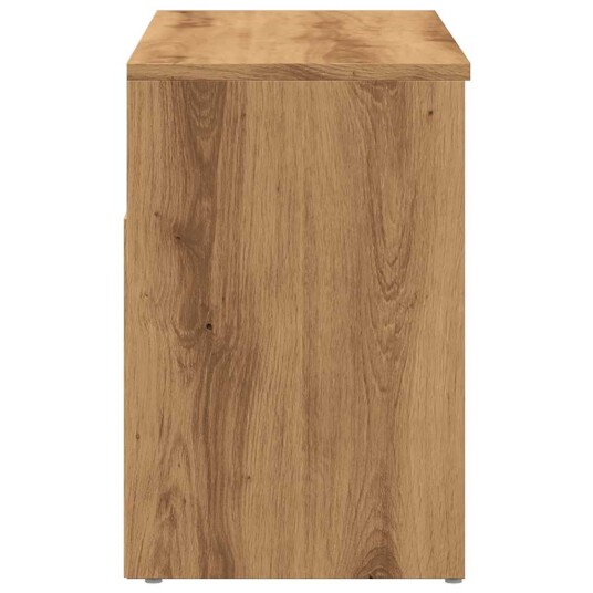 Skohylle artisan eik 80x30x45 cm konstruert tre Skohylle artisan eik 80x30x45 cm konstruert tre