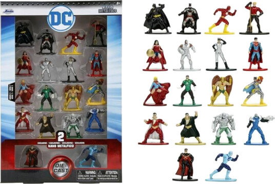Dc Comics Samlefigurer – Nano Metalfigs 18 stk Dc Comics Samlefigurer – Nano Metalfigs 18 stk