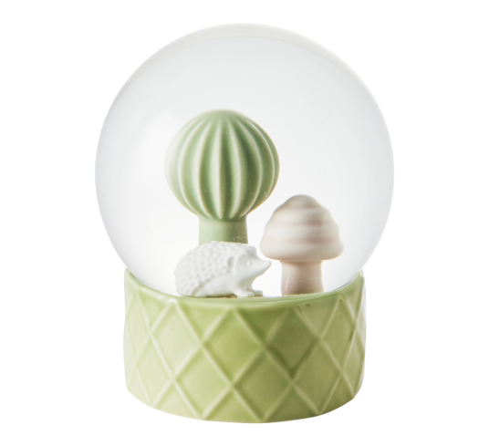 Dottir Sweet Stories snøkule med piggsvin h12,5 cm Dottir Sweet Stories snøkule med piggsvin h12,5 cm