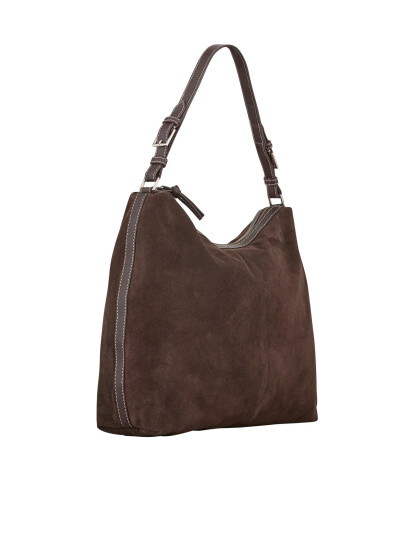 Becksöndergaard Suede Ginni Large Bag - Brown - ONE SIZE Becksöndergaard Suede Ginni Large Bag - Brown - ONE SIZE