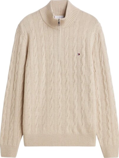 Tommy Hilfiger Herre Strikkevarer Beige XL,
