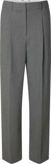 Selected Femme, Dame, Bukser, Grå, M,