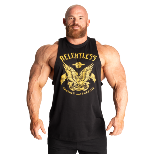 Relentless Cut Out T‑Skjorte Svart Gul Svart/Gul XX large Relentless Cut Out T‑Skjorte Svart Gul Svart/Gul XX large