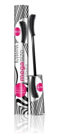 Eveline Maskara Mega Size Lashes Super Curl Curl 10Ml