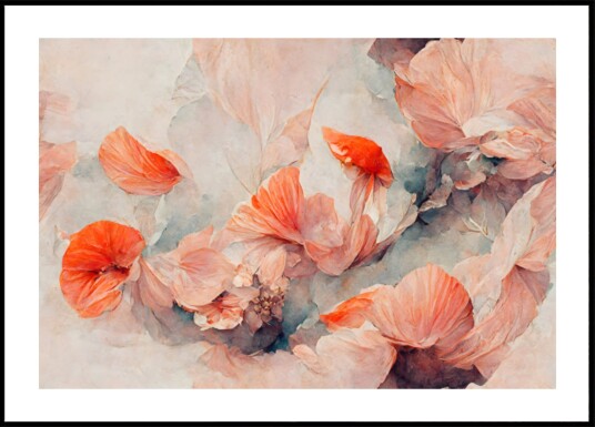 Petal Whispers Plakat / 30x40
