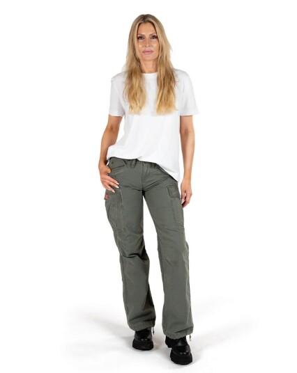 Molecule Womens Riptail Combats Pant Oliven