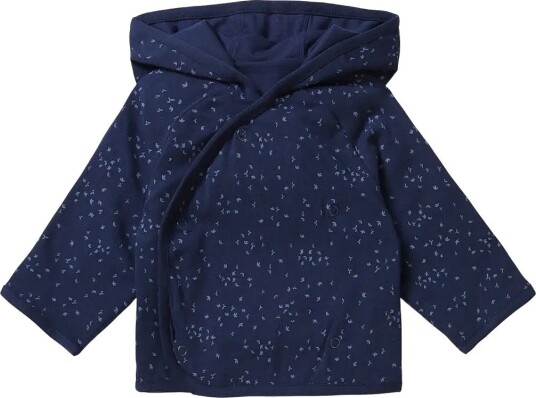 Noppies Cardigan Naper Reversible Aop   P554 BLACK IRIS   56