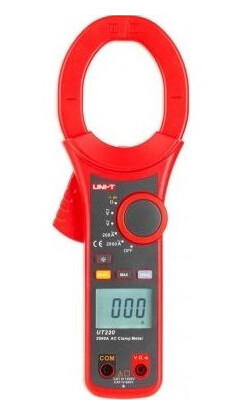 Uni-T Mie0180 2000A Ac-Terminalmåler Modell Ut220 Uni-T Mie0180 2000A Ac-Terminalmåler Modell Ut220