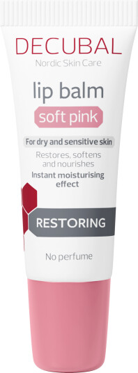 Decubal Restoring leppepomade Soft Pink Limited Edition 10 ml Decubal Restoring leppepomade Soft Pink Limited Edition 10 ml