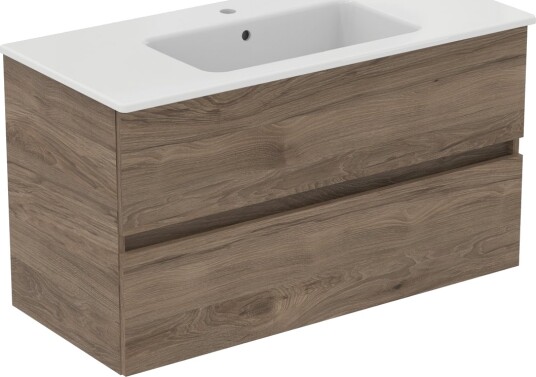 IDEAL STANDARD EUROVIT 2.0/ULYSSE BADEROMSMØBEL 1015X465 FLINT HICKORY IDEAL STANDARD EUROVIT 2.0/ULYSSE BADEROMSMØBEL 1015X465 FLINT HICKORY