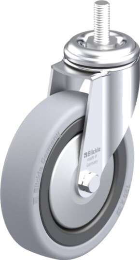Blickle 292581 Lkra-Vpa 126G-Fa-Gs12 Svinghjul, Hjuldiameter 125 Mm, Bæreevne (Maks.) 120 Kg (1 Stk.)