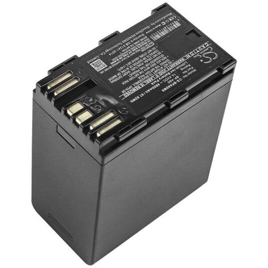 Canon XF705 batteri (6800 mAh 14.4 V, Sort) Canon XF705 batteri (6800 mAh 14.4 V, Sort)