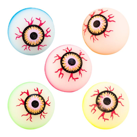 Magni Bouncing ball with eye Ø3,5 cm. 6 pcs.