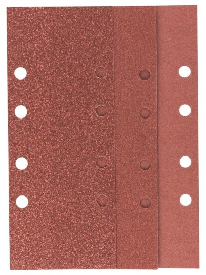 Bosch 10-delers slipepapirsett for plansliper G= 60, 120, 180