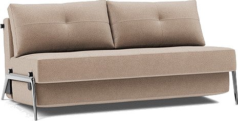 Sovesofa Cubed 02 med Aluminiums Ben B 6003504