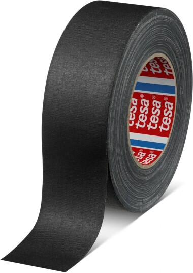 Tesa 4671 Premium Matt Gaffa 50mm X 50m Sort Matt