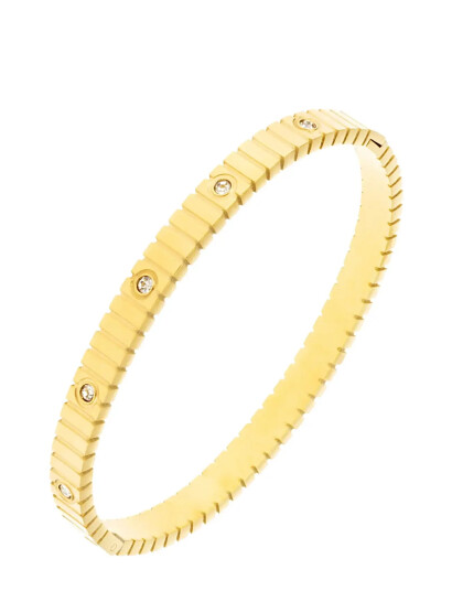 By Jolima Carrie Bangle Gold ONE SIZE 6 cm By Jolima Carrie Bangle Gold ONE SIZE 6 cm