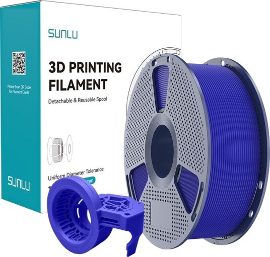 Sunlu Høyhastighets PETG Filament 1.75 mm Matt Blå 1 kg