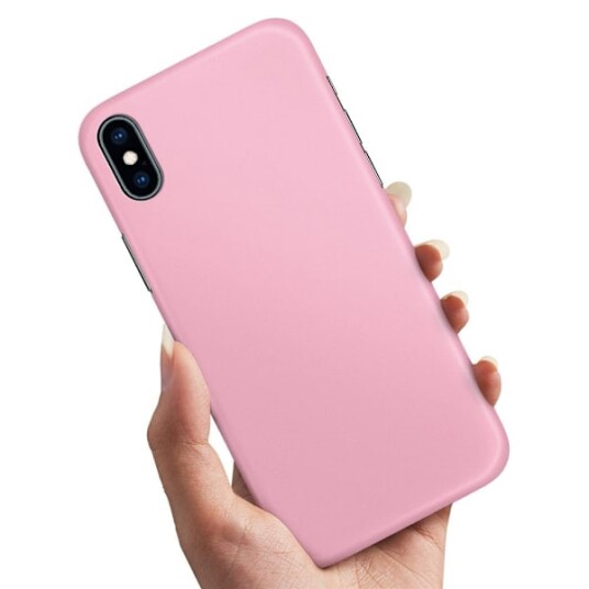 iPhone XS Max - Deksel/Mobildeksel Lyserosa Light pink iPhone XS Max - Deksel/Mobildeksel Lyserosa Light pink