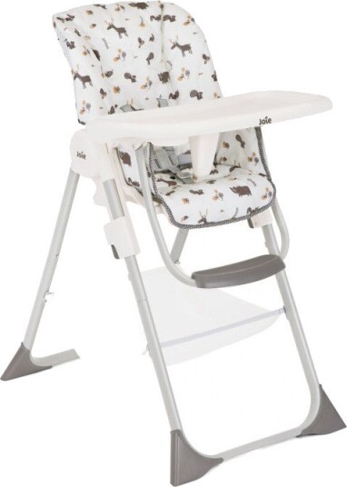 Joie Snacker Frankie Friends 2-I-1 Høystol 6+Mnd 15 kg Hvit/Grå