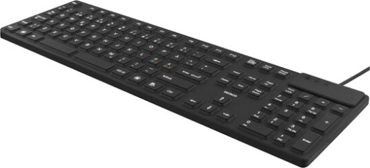 Deltaco Full Size USB Tastatur med Silikon og IP65 Beskyttelse - Nordisk - Svart Deltaco Full Size USB Tastatur med Silikon og IP65 Beskyttelse - Nordisk - Svart