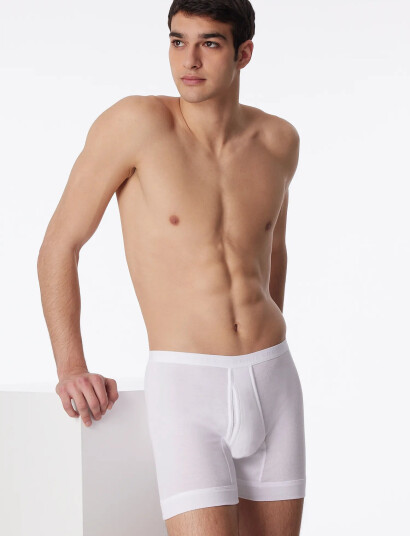 Schiesser Shorts - White - L