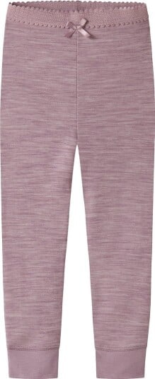 Name It Leggings   Ull   NmfWyla   Paddehatter   Name It   3 år (98)   Leggings   Ull Lilla Rosa