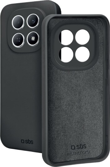 SBS Instinct-etui for Xiaomi Redmi Note 15 4G - Svart