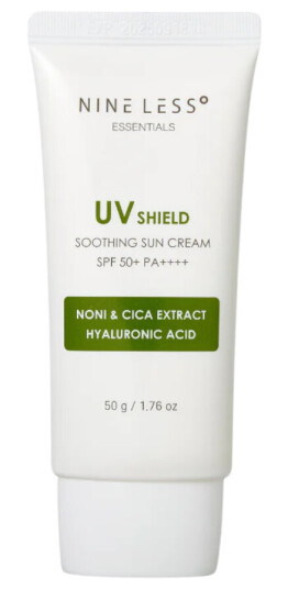 Nine Less Essentials UV Shield Soothing Sun Cream SPF 50+