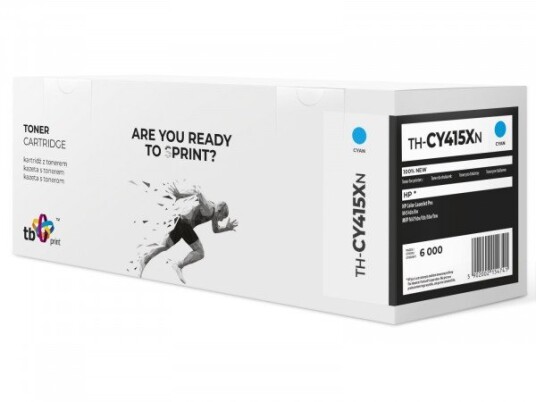 Tb Print Toner Cartridge For Hp Color Lj Pro W2031x Th-Cy415xn 100 % New Cyan