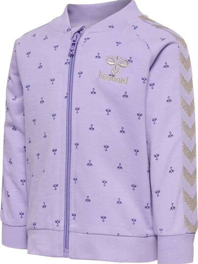 Hummel Cardigan hmlBeesy Zip Jacket Lavender Hummel 1 år 80 Cardigan Lilla