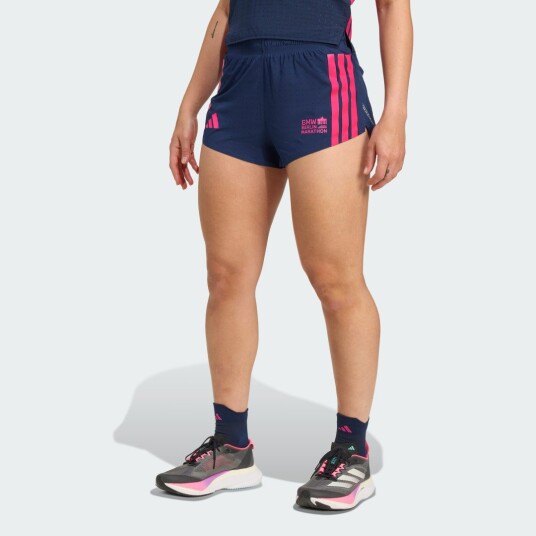Adidas BMW BERLIN MARATHON 2025 RUNNING SPLIT SHORTS DAME