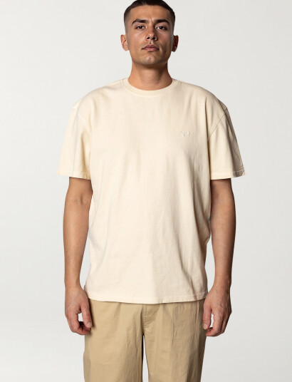 Fat Moose Taylor T-Shirt - Beige - M