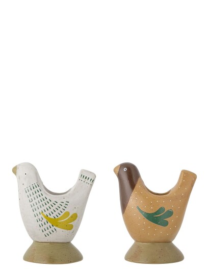 Bloomingville Reem Candlestick - Brown - ONE SIZE