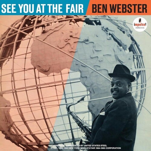 Ben Webster See You At The Fair verve Acoustic Sounds Series+ LP/Vinyl Ben Webster See You At The Fair verve Acoustic Sounds Series+ LP/Vinyl