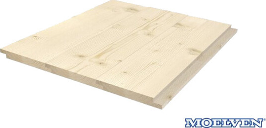 Moelven GRAN 19X148 DFALS TETT KL1