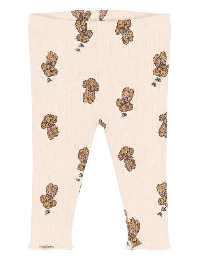 The New Tnsbsona Rib Leggings Pink 68