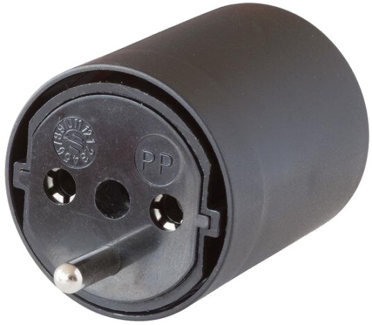 Brennenstuhl Power Plug Adapter Black