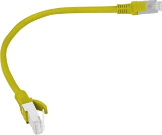 Lanberg Koblingskabel Rj-45 Hann Til Rj-45 Hann Utp Cat 6 Formstøpt Uten Hindringer Flertrådet Gul Ral 1016