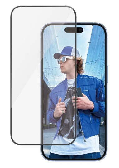 Panzerglass - Skjermbeskyttelse For Mobiltelefon - Ultrabred Passform - Glass - Rammefarge Svart - For Apple Iphone 15 16