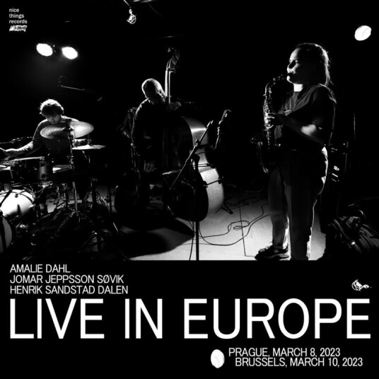 Amalie Dahl, Henrik Sandstad Dalen, Jomar Jeppsson Søvik Live in Europe CD