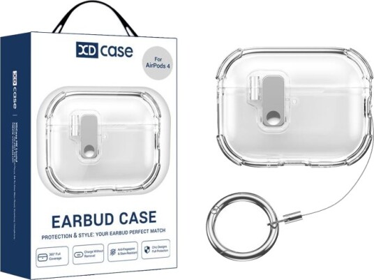 Beskyttelsesetui for AirPods 4 Klar