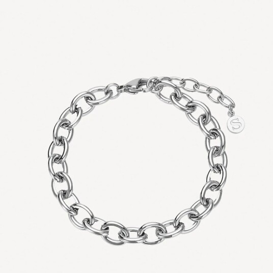 Sistie2ND Clara Bracelet Steel 17cm. Sistie2ND Clara Bracelet Steel 17cm.