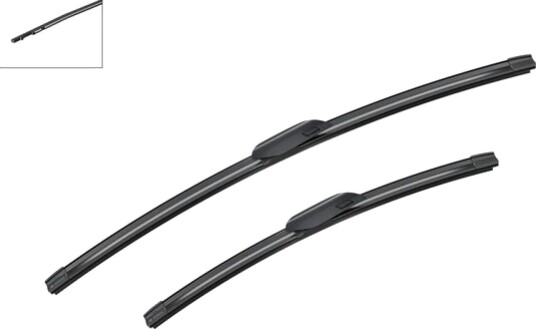 Bosch Aerotwin Flatblade Viskerblade Sæt A984s