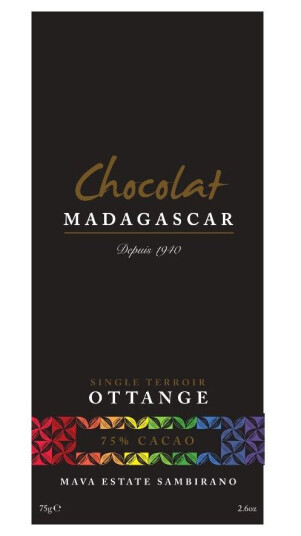 Chocolat Madagascar Mava Ottange Dark 75% Chocolat Madagascar Mava Ottange Dark 75%